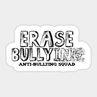 Erase Bullying Sticker